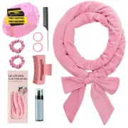 Heatless Curls, No Heat Curlers Overnight Heatless Curlers Headband for Women, P