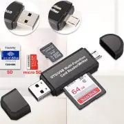 2.0 Adapter Micro USB SD PC OTG TF Mobile Phone Card Reader