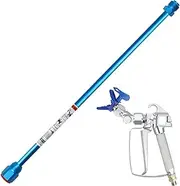 Paint Sprayer Extension Wand | Airless Sprayer Tip Extension Pole | High Pressure Extension Pole, Spray Paint Wand, Airless Paint Wand, Sprayer Extension Rod Foccar