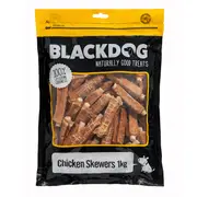 Black Dog Chicken Skewers Dog Treats - 10pk