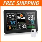 Bluetooth Weather Station - Wireless Indoor/Outdoor Thermometer with Alarm