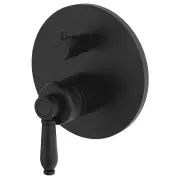 Eleanor Wall Diverter Mixer, Matte Black