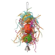 Pet Bird Chewing Toy Cotton Rope Parrots Toy Bites Bridge Bird Tearing Toy