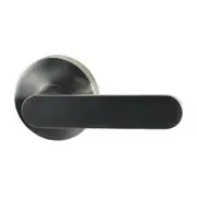 Nidus Spring Round Rose Radius End Door Lever Passage Set