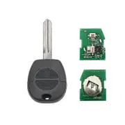 Remote Key Head 2 Buttons 433mhz For Nissan Patrol Almera Micra Primera Navara Serena Vanette X-trail P/n: 28268-8h700