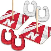 YouTheFan NCAA Nebraska Cornhuskers Horseshoe Bags Game