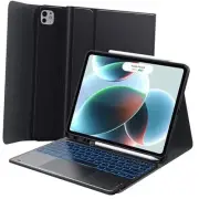 for iPad 13 Pro Case with Keyboard (M4) 2024, For iPad Pro 13 (M4) 2024 Black
