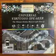 Gemmy Orchestra of Lights LED Hub Light Show Music Box #5286311 Bluetooth NEW