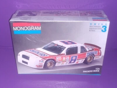 Monogram #8 Snickers Buick 1:24 Model Kit *New/Factory Sealed from 1991*