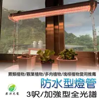 在飛比找ETMall東森購物網優惠-君沛 植物燈 防水植物燈 燈管 led 植物燈管 3呎 加強