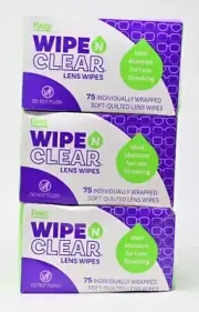 Flent's Wipe 'n Clear Lens Wipe, 225 Soft-Quilted Lens Wipes