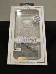 Case-Mate Waterfall Case for Samsung Galaxy Note 9 - Clear Glitter Shake It Up