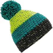[Beechfield] Adults Unisex Freestyle Beanie (UK Size: One Size) (Citron/Emerald/Black)