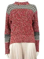Chunky Knit Pattern Jumper