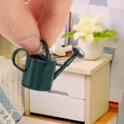 3 Pcs Mini Kettle Child Miniature Watering Can Decoration Pretend Play Garden