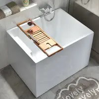 在飛比找樂天市場購物網優惠-優樂悅~日式亞克力浴缸加深小戶型獨立式坐浴池無縫一體成人溫泉