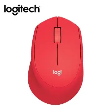 【Logitech 羅技】M331 SILENT PLUS 靜音無線滑鼠 紅