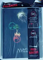 Ultra Pro Magic The Gather MTG 9-Pocket Pro Binder 5 Mana Symbols (ULP 86103)
