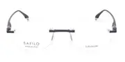 Safilo LENTE 02 FLL Men's Glasses Blue Size 51 - Private Health Rebate - Blue Light Block Available