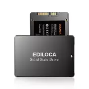 ES106 2TB SSD SATA III 6Gb/s 2.5" 3D TLC NAND Flash Internal Hard Drive, Up t...