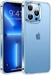 For iPhone 13 Pro /Case Clear Crystal Cover (6.1)