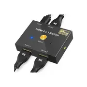 1Mii H2Pro Two In One Out 8K HDMI Switch 4k@120hz Splitter