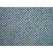 Faller Wall Card Diamond Perforated Bricks With Grass