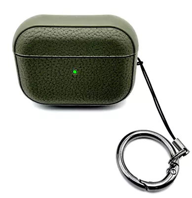 NWT Green Pebble Textured Silicone Case for Apple Airpods Pro - 1st and 2nd Gen