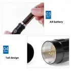 Mini Led Flashlight Waterproof Lanterna Zoomable For Hunting Camp Outdoor T _af