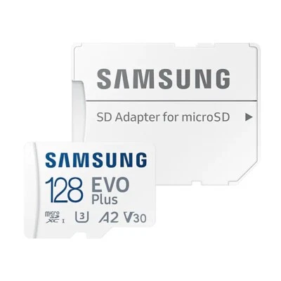 Original Samsung microSD Memory Card EVO Plus 128GB w Adapter Class10 MB-MC128SA
