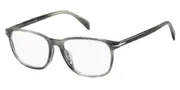 David Beckham DB 1029/F Asian Fit 2W8 Men's Glasses Grey Size 55 - Private Health Rebate - Blue Light Block Available