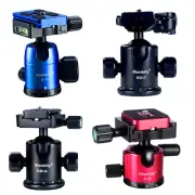 Manbily Pro 360° Ball Head + Quick Release Plate for Tripod Monopod DSLR Camera