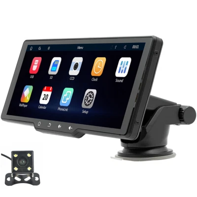 10.26in Monitor Car Stereo For Apple Carplay Android Auto Bluetooth W/Camera (for: Audi)