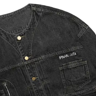 PHANTACI DENIM JACKET 牛仔外套 兩色(黑/藍)