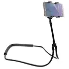 For Galaxy S20/S21/S23/FE Lazy Neck Phone Holder Stand Desktop Bed Mount Long
