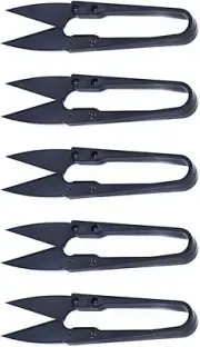 5 Packs Black Sewing Embroidery Snips, Bonsai Pruning Scissors, Garden Pruner ..