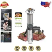 Elegant Sous Vide Immersion Circulator with Color Display and 1100 Watts Power