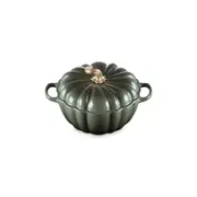Le Creuset Harvest Cast Iron Pumpkin Casserole Thyme 24cm