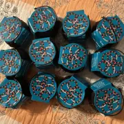 12 Cauldrons With Halloween Beads Friendship Bracelet Kits