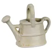 Cast Iron White Watering Can