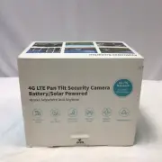 -Ebitcam 4G LTE Pan Tilt Waterproof Security Camera Battery/Solar Pow S40 Black
