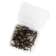 60 Pcs Picture Frame Hangers Hold Picture Frame Nails Wall Painting Hangers Hook