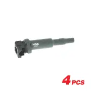 4 x NGK Ignition Coils for BMW 120i E82 2.0L 4Cyl V DOHC MPFI 16V N43 B20 115kW