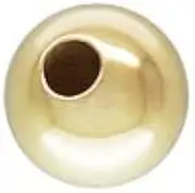 Gold-Filled 100pc 14K 2mm Round Seamless Spacer Beads, 2mm, 14K Gold-Filled (14/20)