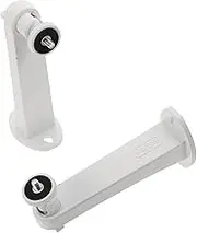 Security Camera Bracket Wall Mount 360° Rotating 90° Tilt Aluminum Alloy Gimbal Bracket Indoor Outdoor Use