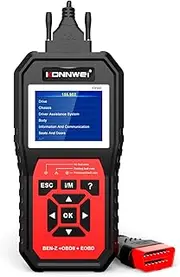 zolyet KW460 Car Tester Replaceme for OBD II +EOBD Scanner Diagnostic Instrume Detection Replaceme for Inspection and Repa Tools Black