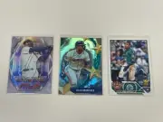 JULIO RODRIGUEZ 3 CARD LOT SEATTLE MARINERS