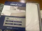 New Tempur-Pedic Protect Waterproof Mattress Protector White Twin Size