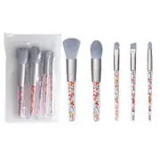 Catzon 5Pcs Makeup Brush Set Eyeshadow Blush Makeup Beauty Tool-Gray