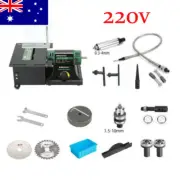 220V Jewelry Polishing Machine Rock Lathe Polisher Bench Buffer Home Bench 750W